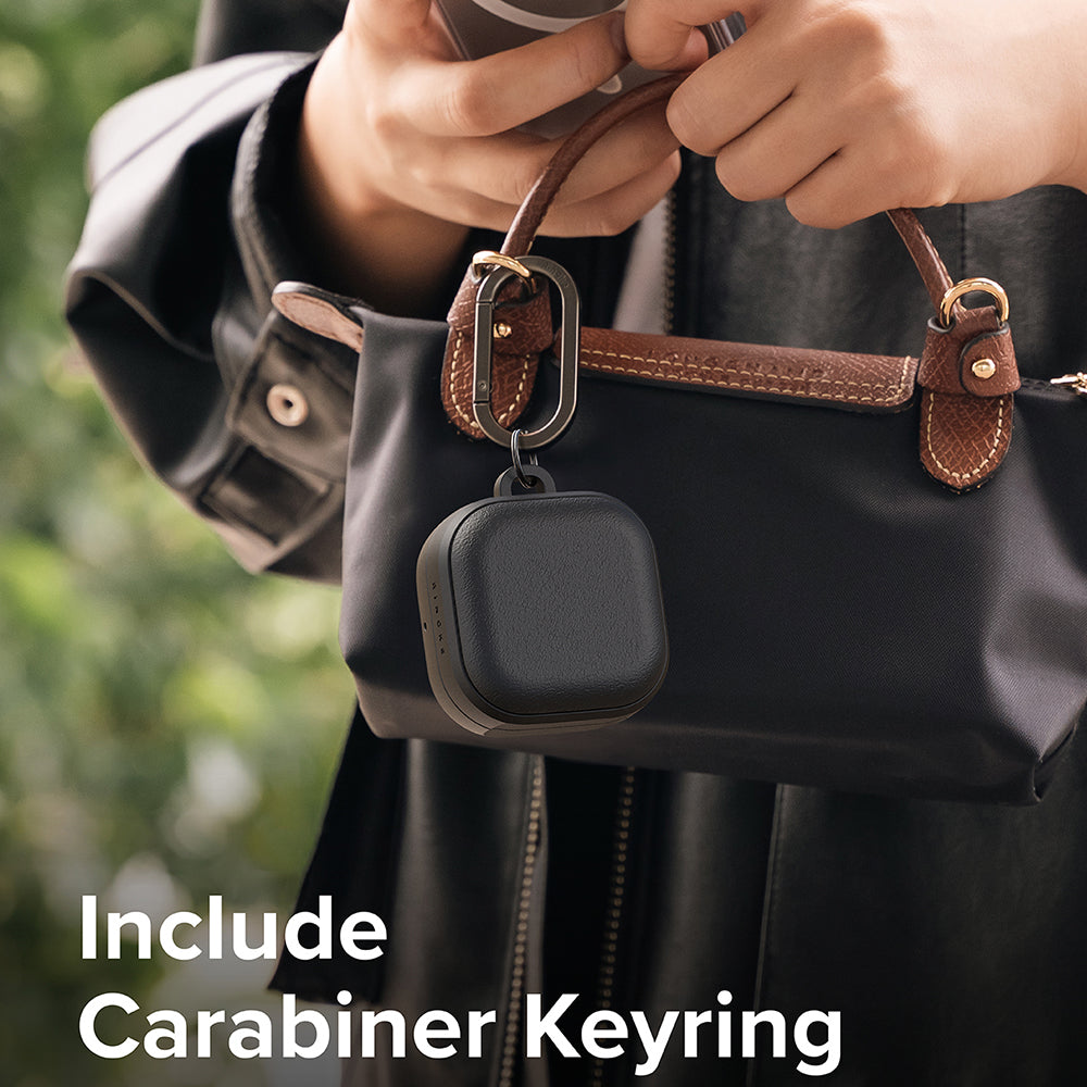 Futrola Ringke Onyx Magnetic za Samsung Galaxy Buds4 / Buds4 Pro, Crna