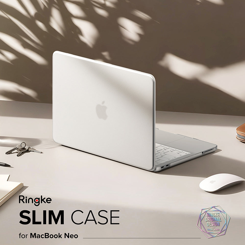 Ringke Slim futrola za Apple MacBook Neo 13 inča, mat providna.