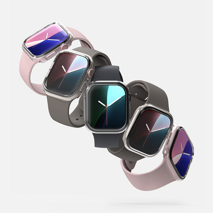 Ringke Slim futrola za Apple Watch Series 10 / 11 46mm, Set 2 komada, Mat Crna / Providna