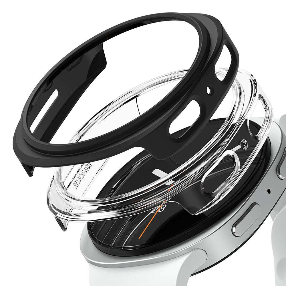 Ringke Slim futrola za Samsung Galaxy Watch8 40mm, Set 2 komada, Mat Crna