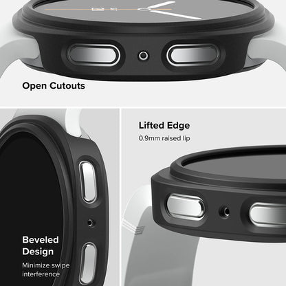 Ringke Slim futrola za Samsung Galaxy Watch8 40mm, Set 2 komada, Mat Crna