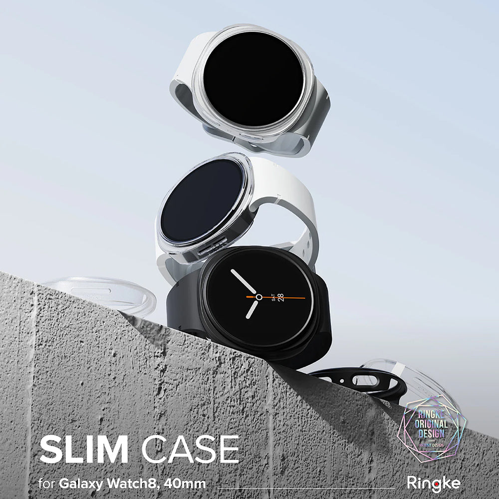 Futrola Ringke Slim za Samsung Galaxy Watch8 40mm, Set 2 komada, Providna