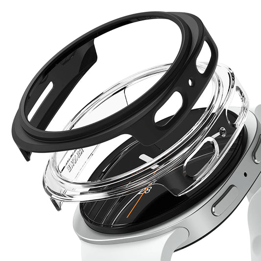 Ringke Slim futrola za Samsung Galaxy Watch8 44mm, Set 2 komada, Mat Crna