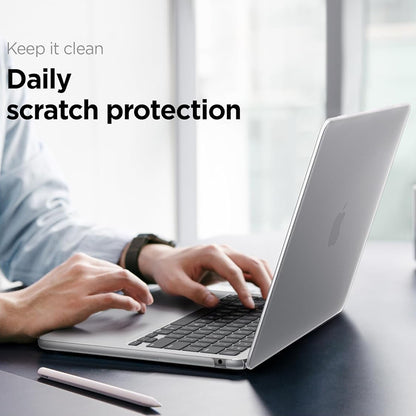 Futrola Spigen Airskin za Apple MacBook Air 13inch (2026) / (2025) / (2024) / (2022), Providna Satenska ACS11530