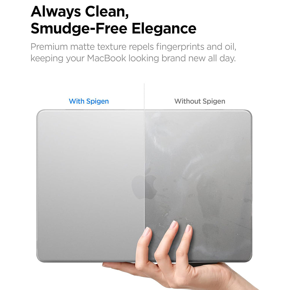 Futrola Spigen Airskin za Apple MacBook Air 13inch (2026) / (2025) / (2024) / (2022), Providna Satenska ACS11530