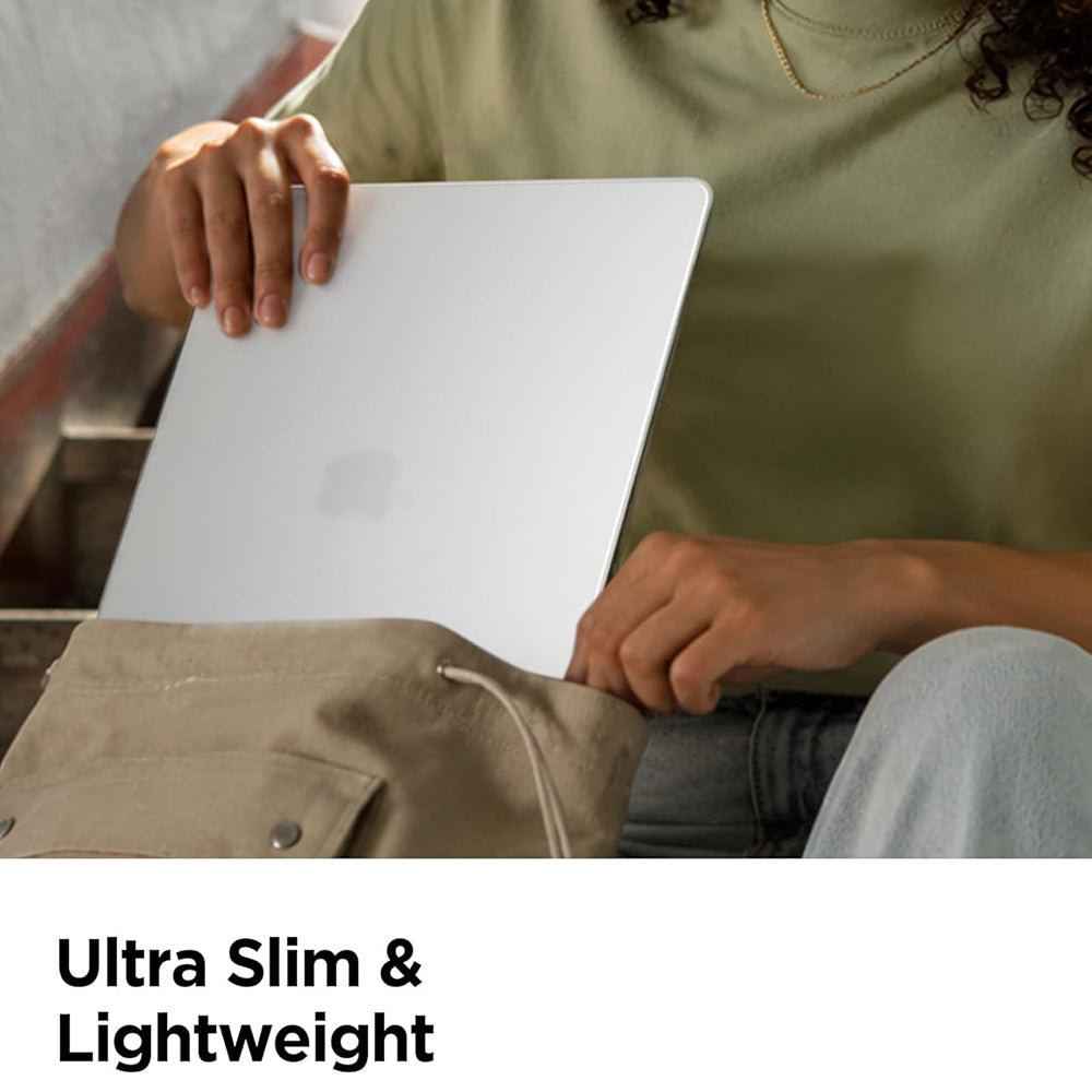 Futrola Spigen Airskin za Apple MacBook Air 13inch (2026) / (2025) / (2024) / (2022), Providna Satenska ACS11530