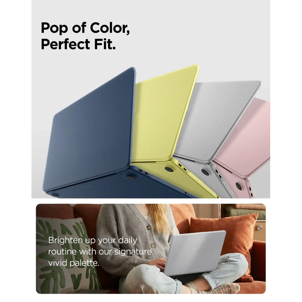 Spigen Airskin futrola za Apple MacBook Neo 13inch, Indigo Satin ACS11814