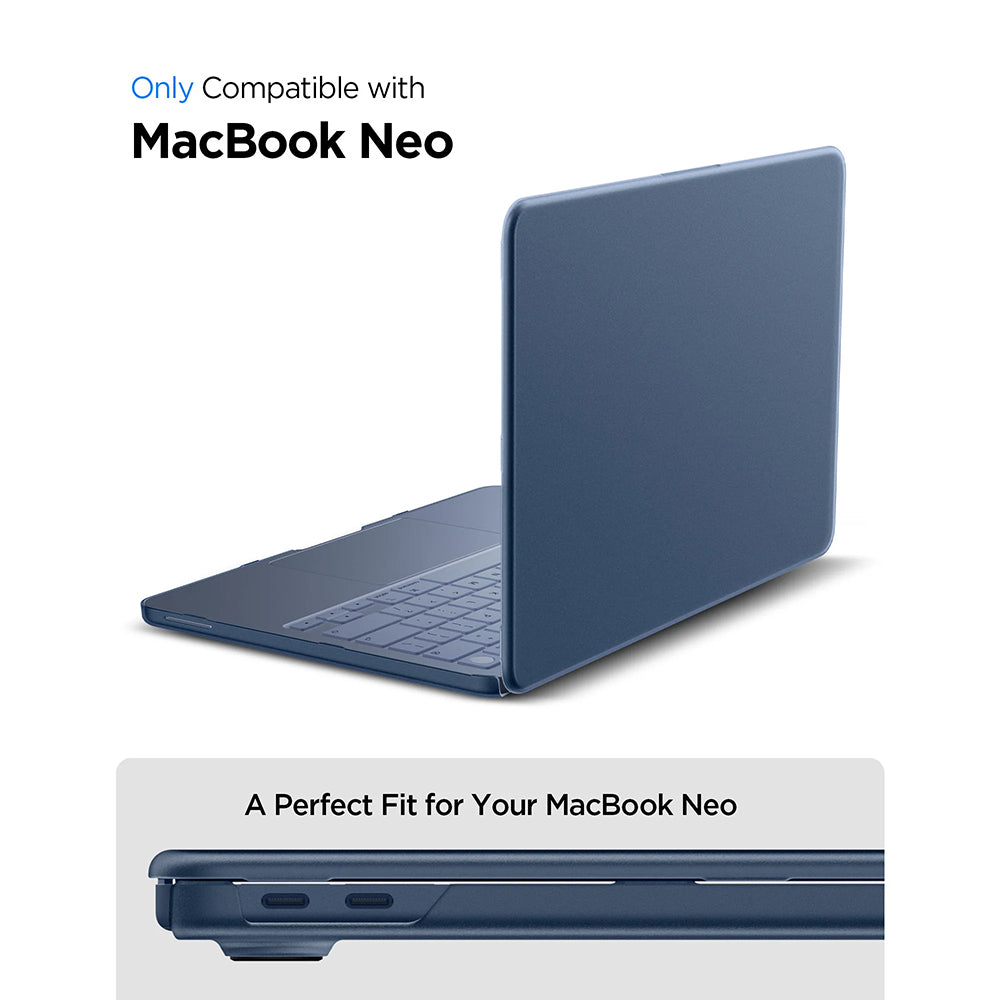 Spigen Airskin futrola za Apple MacBook Neo 13inch, Providna Satenska ACS11543