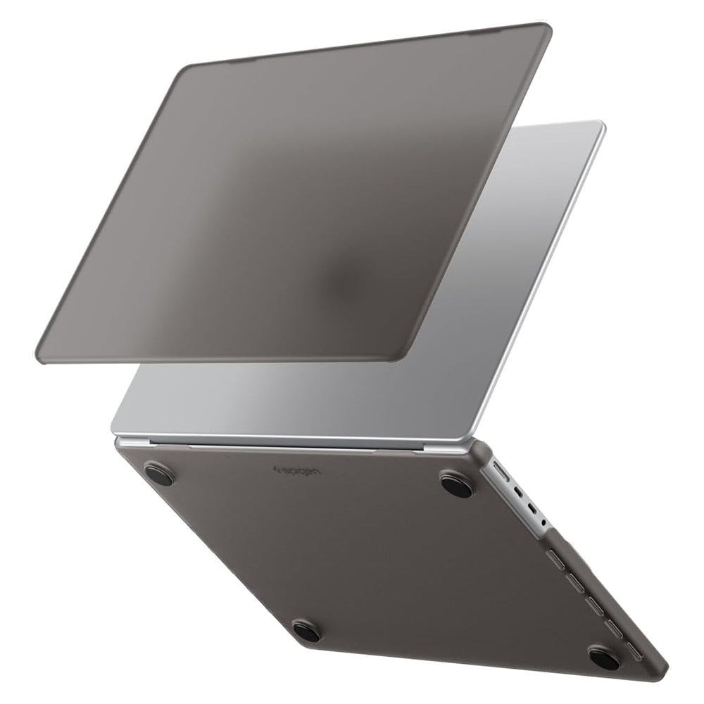 Futrola Spigen Airskin za Apple MacBook Pro 14inch (2026) / (2025) / (2023) / (2022) / (2021), Crna Satenska ACS11529