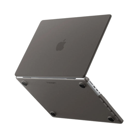 Husa Spigen Airskin za Apple MacBook Pro 16inch (2026) / (2024) / (2023) / (2021), Crna Satenska ACS11527