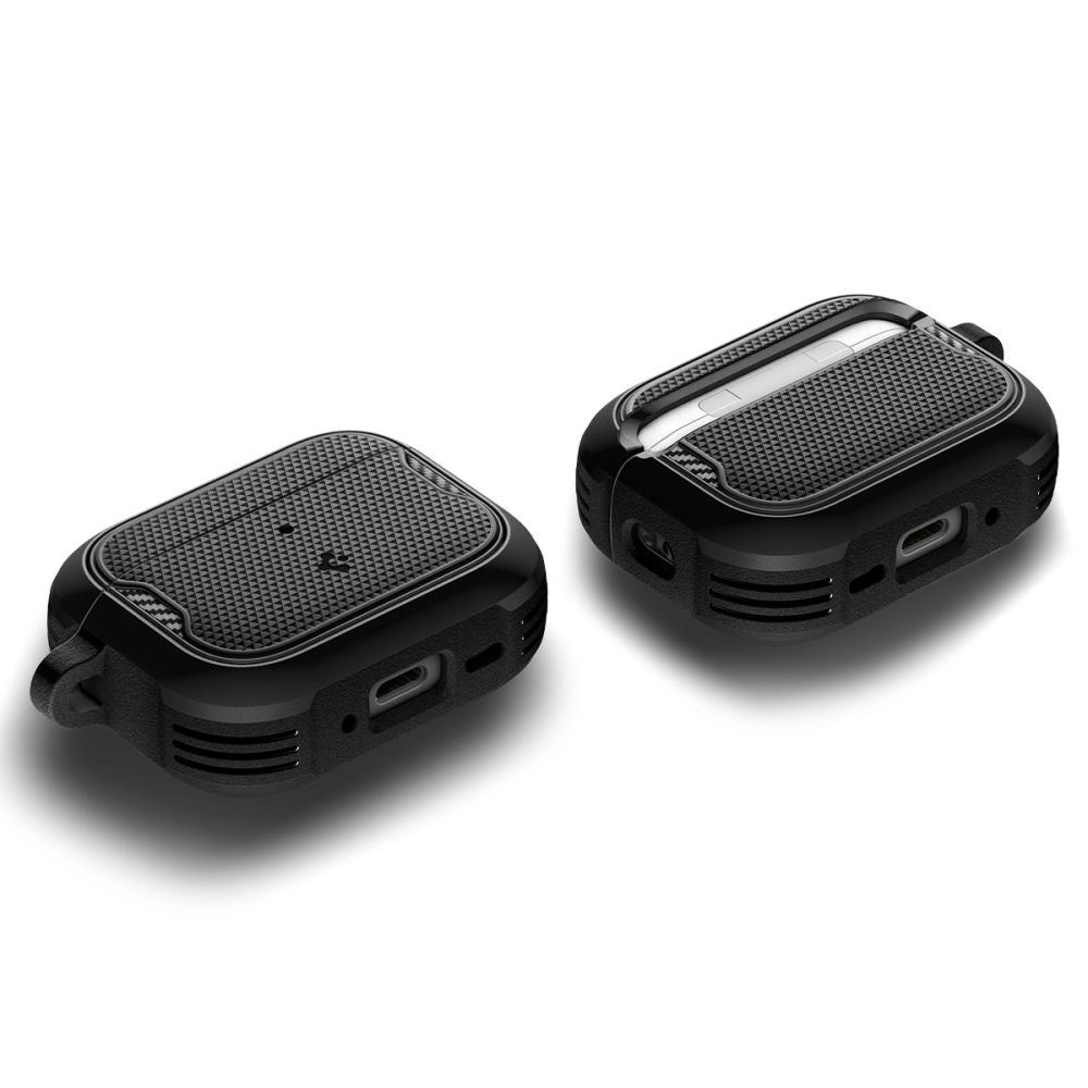Futrola Spigen Core Armor za Apple AirPods Pro 3, Crna Mat ACS09833