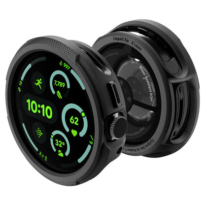 Futrola Spigen Liquid Air za Google Pixel Watch 4 41mm, Crna Mat ACS09483