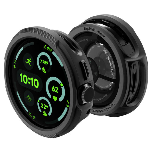 Futrola Spigen Liquid Air za Google Pixel Watch 4 41mm, Crna Mat ACS09483