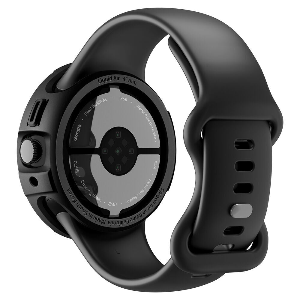 Futrola Spigen Liquid Air za Google Pixel Watch 4 41mm, Crna Mat ACS09483