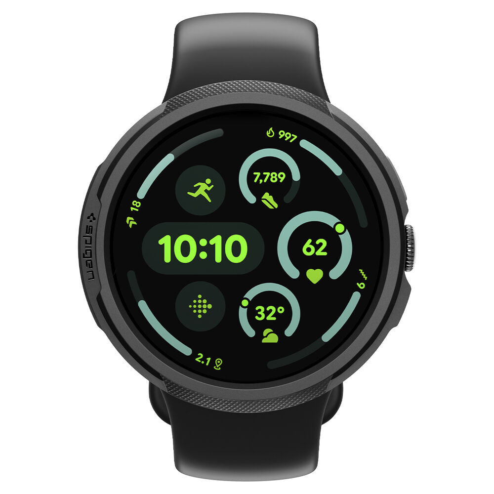 Futrola Spigen Liquid Air za Google Pixel Watch 4 41mm, Crna Mat ACS09483