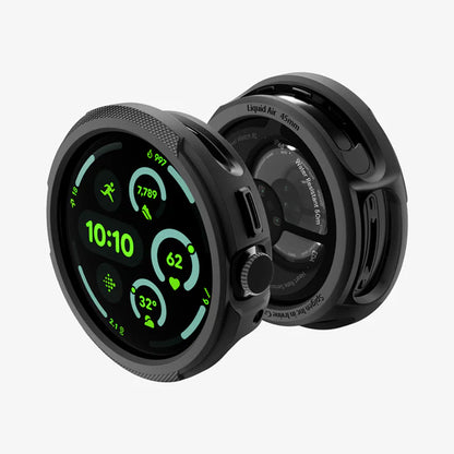 Spigen Liquid Air futrola za Google Pixel Watch 4 45mm, Crna Mat ACS11222