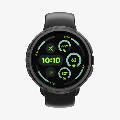 Spigen Liquid Air futrola za Google Pixel Watch 4 45mm, Crna Mat ACS11222