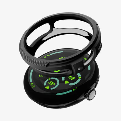 Spigen Liquid Air futrola za Google Pixel Watch 4 45mm, Crna Mat ACS11222