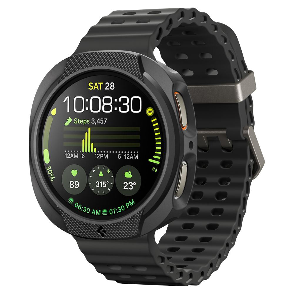 Futrola Spigen Liquid Air za Samsung Galaxy Watch8 40mm, Mat Crna ACS09840
