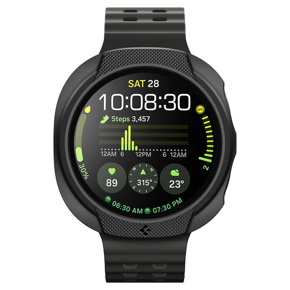 Futrola Spigen Liquid Air za Samsung Galaxy Watch8 40mm, Mat Crna ACS09840
