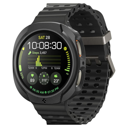 Futrola Spigen Liquid Air za Samsung Galaxy Watch8 44mm, Crna Mat ACS09839