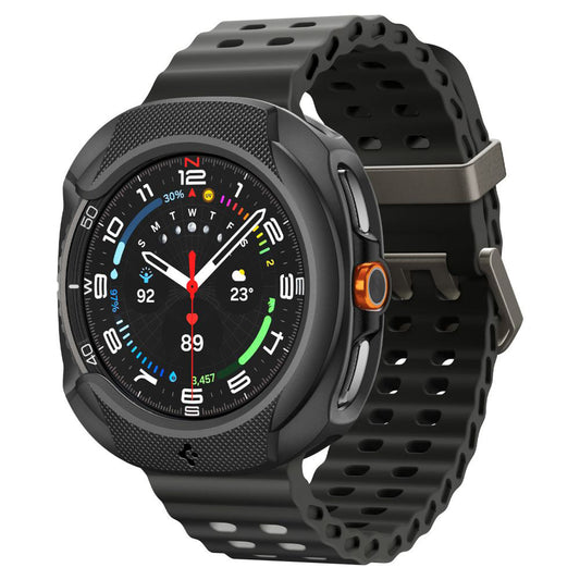 Husa Spigen Liquid Air za Samsung Galaxy Watch8 Classic, Crna Mat ACS09841