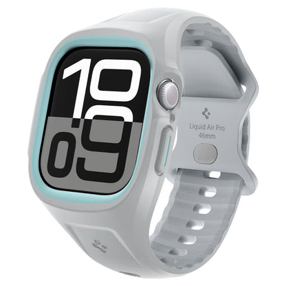 Husa Spigen Liquid Air Pro za Apple Watch Series 10 / 11 46mm, Siva ACS09318