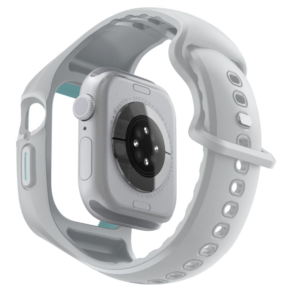Husa Spigen Liquid Air Pro za Apple Watch Series 10 / 11 46mm, Siva ACS09318