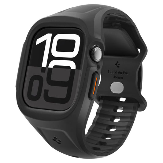 Futrola Spigen Liquid Air Pro za Apple Watch Series 10 / 11 46mm, Mat Crna ACS09317
