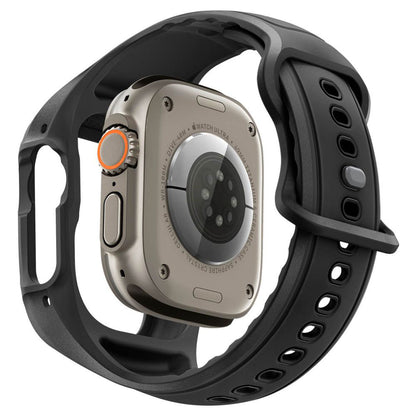 Futrola Spigen Liquid Air Pro with Screen Protector za Apple Watch Ultra Series, Crna Mat ACS11416