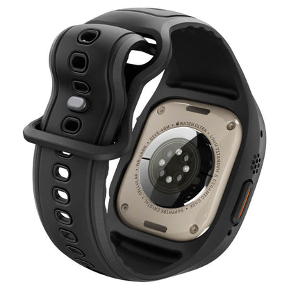Futrola Spigen Liquid Air Pro with Screen Protector za Apple Watch Ultra Series, Crna Mat ACS11416