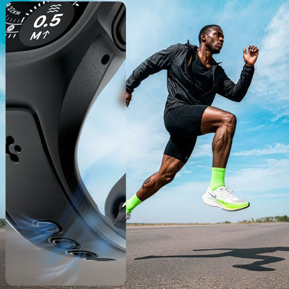 Futrola Spigen Liquid Air Pro with Screen Protector za Apple Watch Ultra Series, Crna Mat ACS11416