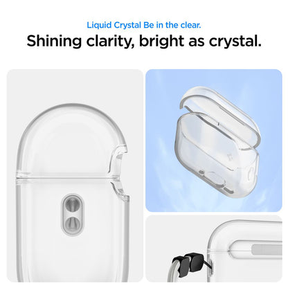 Futrola Spigen Liquid Crystal za Apple AirPods Pro 3, Transparentna ACS10019