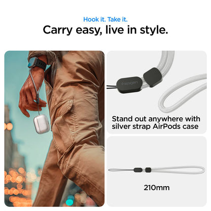 Futrola Spigen Liquid Crystal za Apple AirPods Pro 3, Transparentna ACS10019