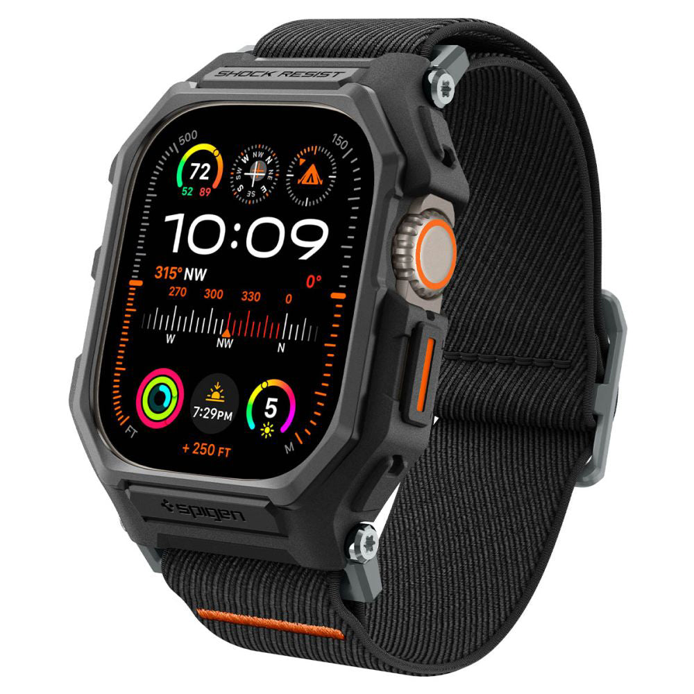 Spigen Lite Fit Pro futrola za Apple Watch Ultra Series, Mat Crna ACS07104