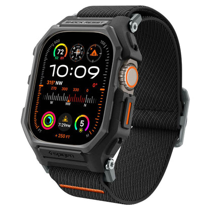 Spigen Lite Fit Pro futrola za Apple Watch Ultra Series, Mat Crna ACS07104