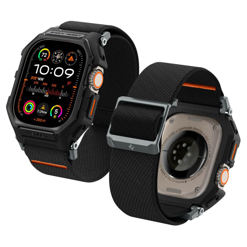Spigen Lite Fit Pro futrola za Apple Watch Ultra Series, Mat Crna ACS07104