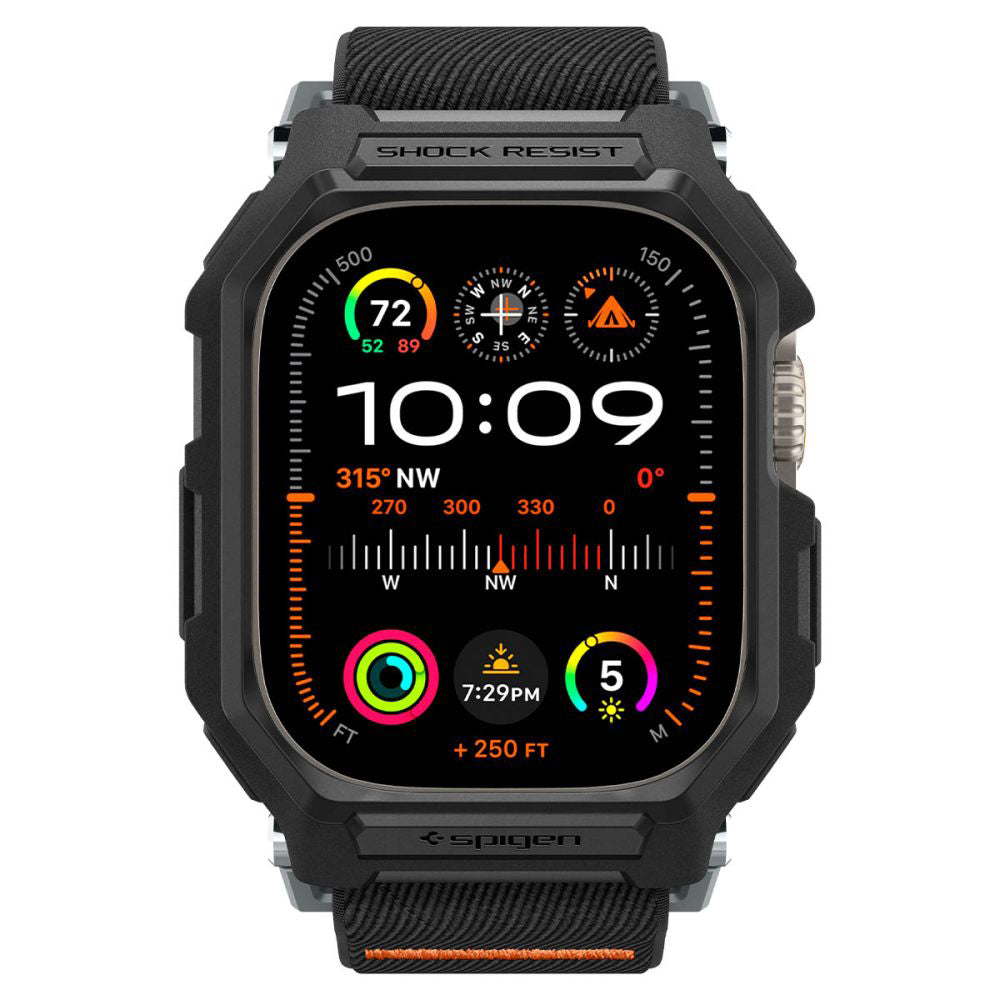 Spigen Lite Fit Pro futrola za Apple Watch Ultra Series, Mat Crna ACS07104