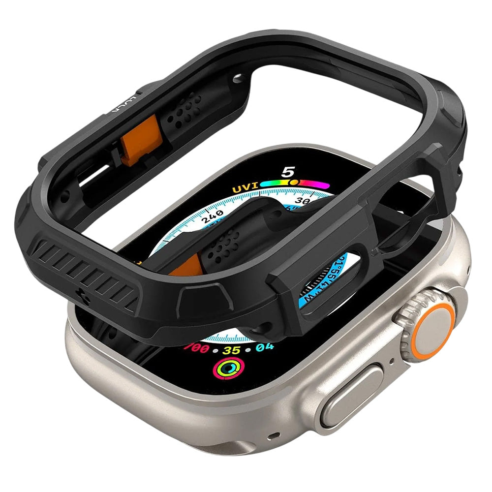 Spigen Lock Fit futrola za Apple Watch Ultra Series, Mat Crna ACS06208