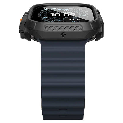 Spigen Lock Fit maska sa zaštitnim staklom za Apple Watch Ultra Series, crna ACS12054