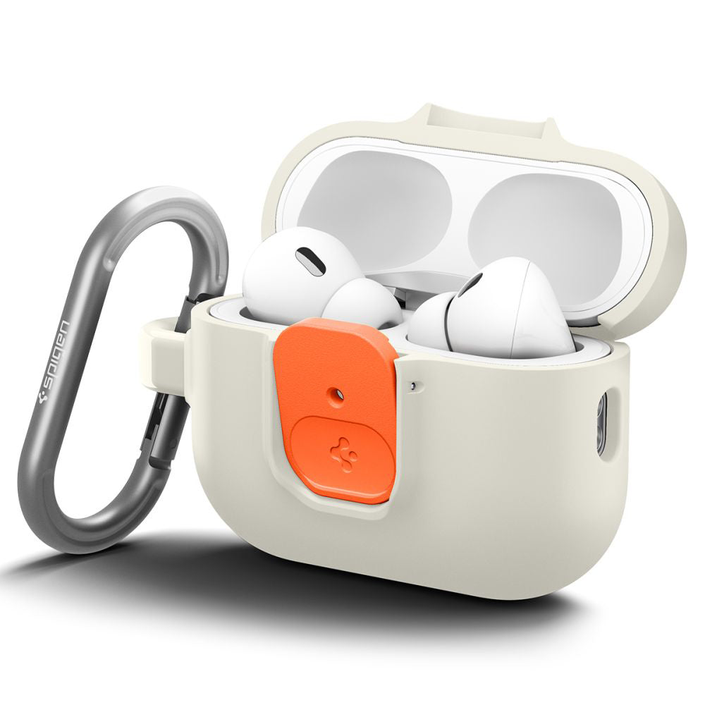 Futrola Spigen Nano Pop za Apple AirPods Pro 3, Bež Narandžasta