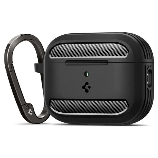 Futrola Spigen Rugged Armor za Apple AirPods Pro 3, Mat Crna ACS09822
