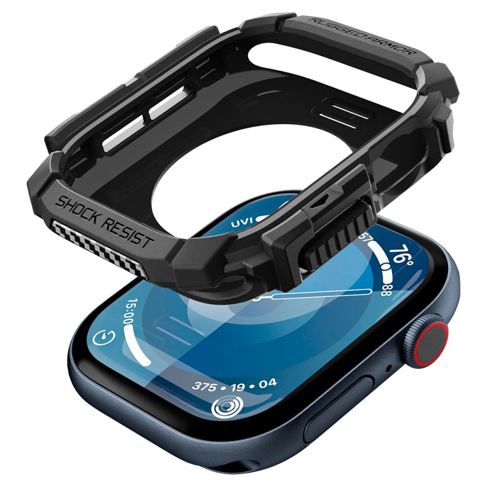 Futrola Spigen Rugged Armor za Apple Watch Series 10 / 11 42mm, Crna ACS08585
