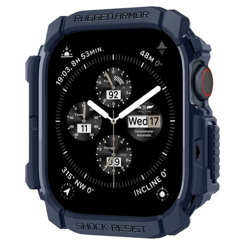 Futrola Spigen Rugged Armor za Apple Watch Series 10 / 11 46mm, Mornarsko plava ACS08599