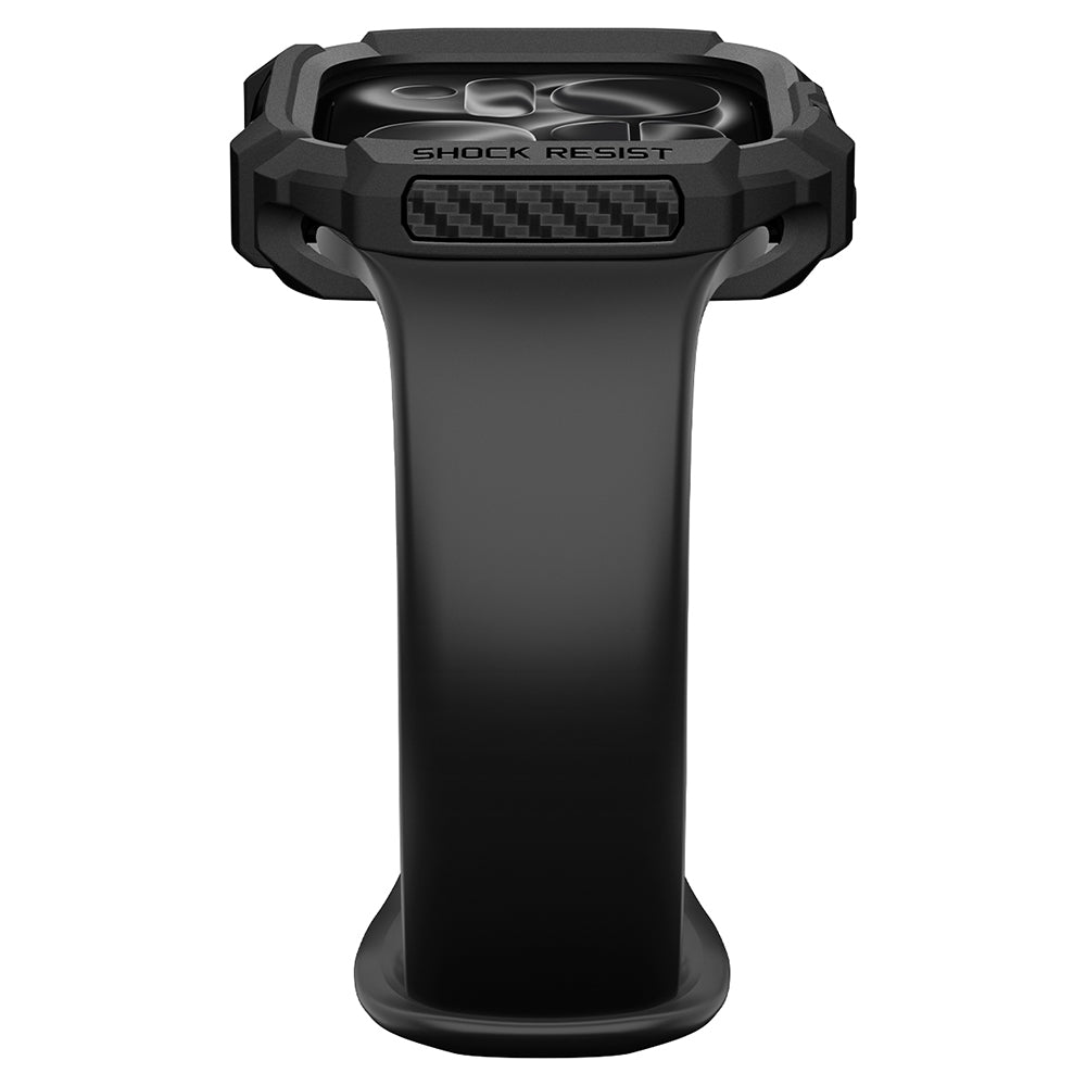 Futrola Spigen Rugged Armor za Apple Watch Series 12 46mm, Crna Mat ACS11886