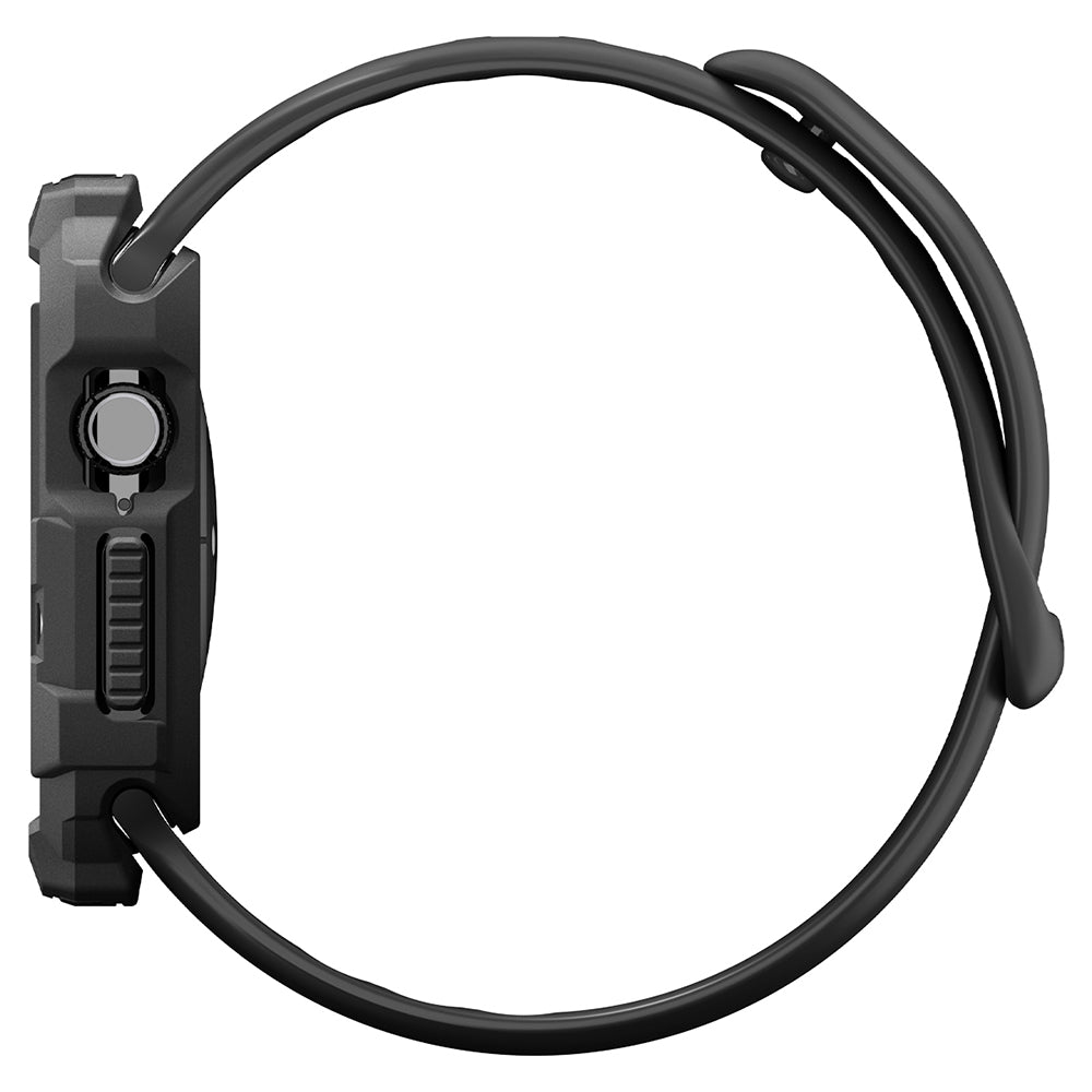 Futrola Spigen Rugged Armor za Apple Watch Series 12 46mm, Crna Mat ACS11886