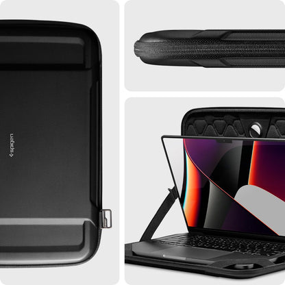 Futrola Spigen Rugged Armor za Laptop 13inch - 14inch, Crna AFA04270