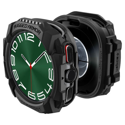 Futrola Spigen Rugged Armor za Samsung Galaxy Watch Ultra, Crna