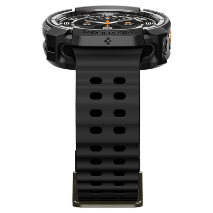 Futrola Spigen Rugged Armor za Samsung Galaxy Watch Ultra2, Crna Mat ACS11611