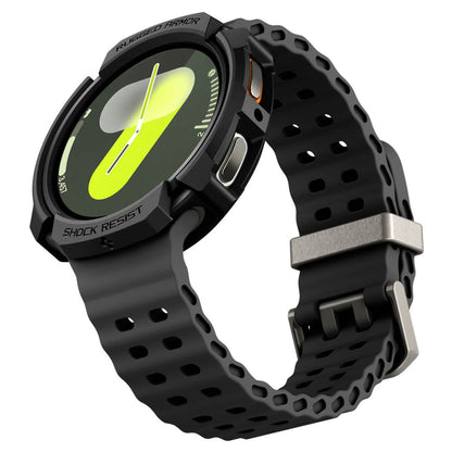 Futrola Spigen Rugged Armor za Samsung Galaxy Watch8 40mm, Crna ACS10004